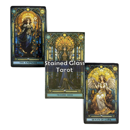 Tarot Vitral · Baraja Ilustrada