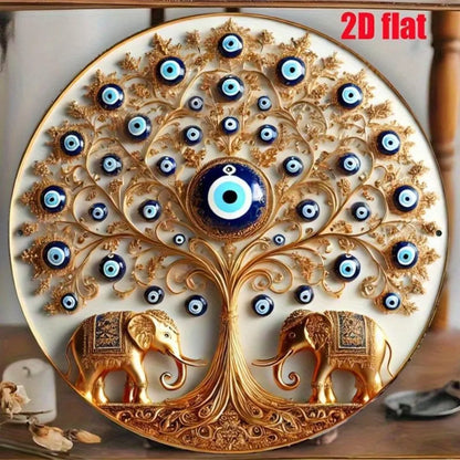 Cuadro Árbol Nazar · Impresión Circular
