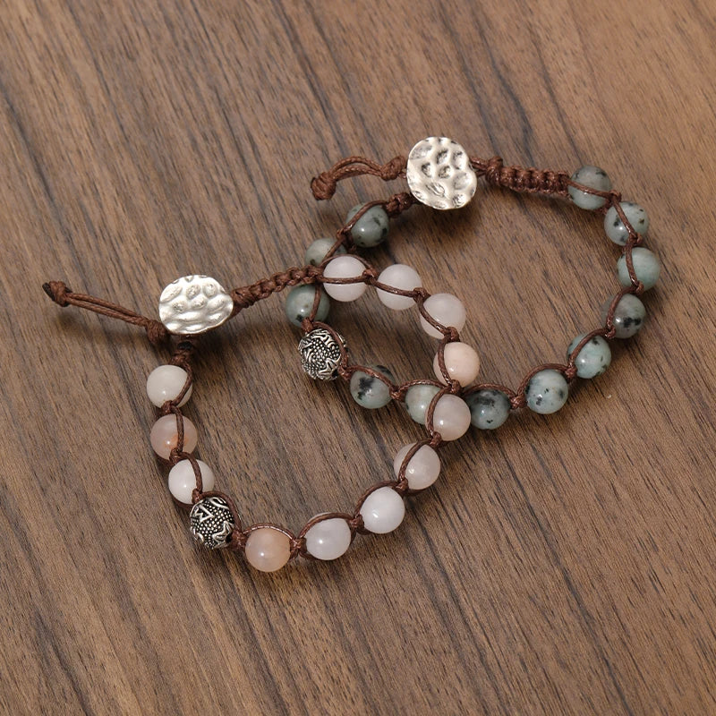 Pulsera Camino · Cuentas y Cordón