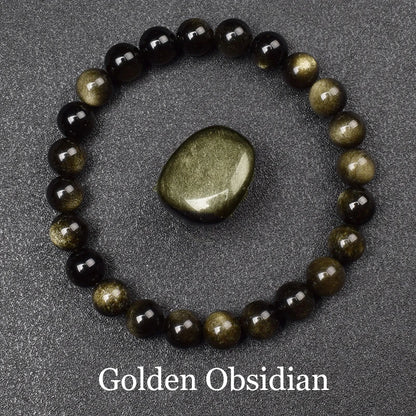Pulsera Umbra · Cuentas Pulidas