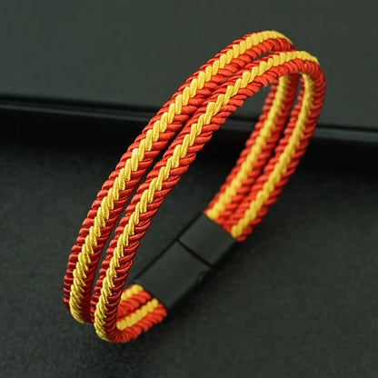 Pulsera Travesía · Doble Trenzado