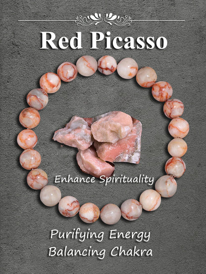 Pulsera Horizonte Turquesa · Cuentas