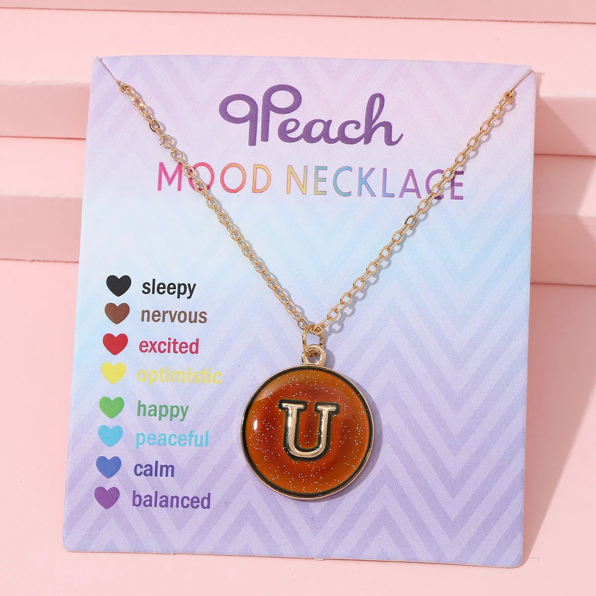 Collar de inicial termocrómica