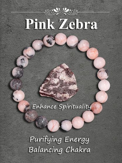 Pulsera Destino · Cuentas de Piedra