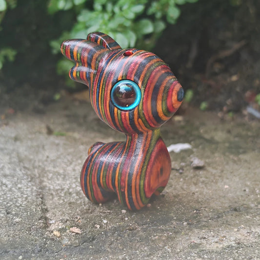 Figura Cervatillo: Miniatura de Colores. Diseño y acabado de la pieza mostrada.