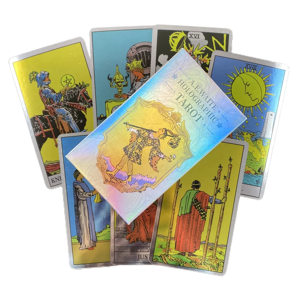 Tarot Destello · Rider Holográfico