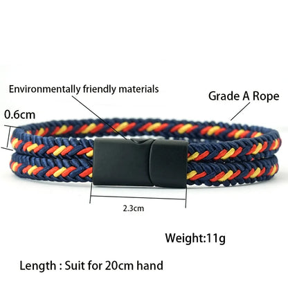 Pulsera Ruta · Cordón de Colores
