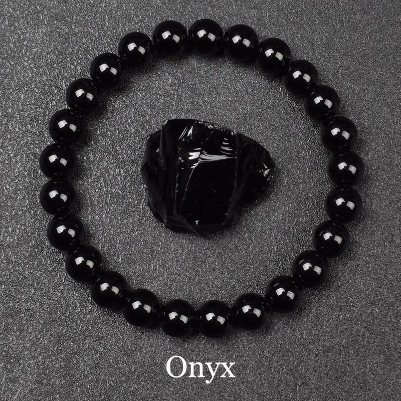 Pulsera Mareas · Cuentas de Piedra