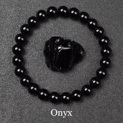 Pulsera Mareas · Cuentas de Piedra