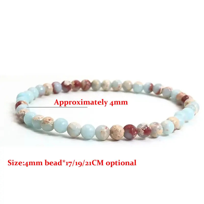 Pulsera Matiz · Cuentas de 4 mm