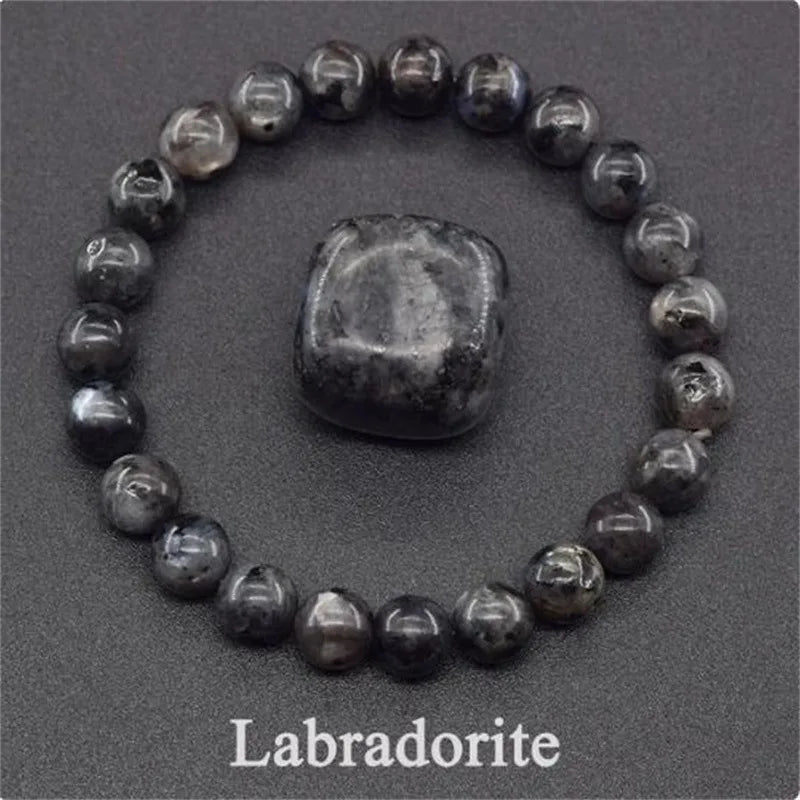 Pulsera Prisma Interior · Cuentas de Piedra