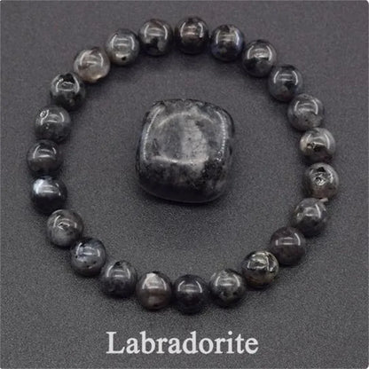Pulsera Prisma Interior · Cuentas de Piedra