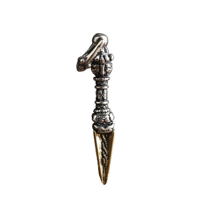 Pingente de prata esterlina 925 genuína, joias de luxo Vajra 2026, tendência personalizada, colares e pingentes personalizados para homens e mulheres P75