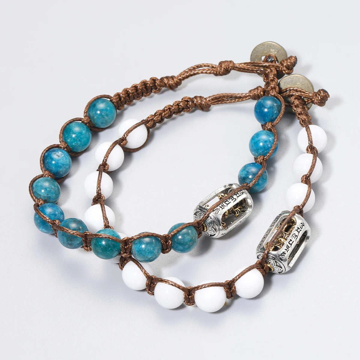 Pulsera Centro · Cuentas y Detalle Metálico