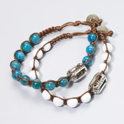 Pulsera Centro · Cuentas y Detalle Metálico