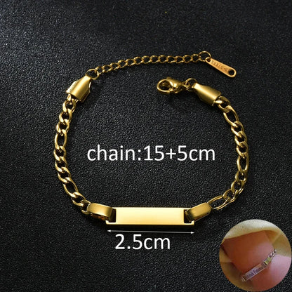 Pulsera Memoria · Placa para Grabado