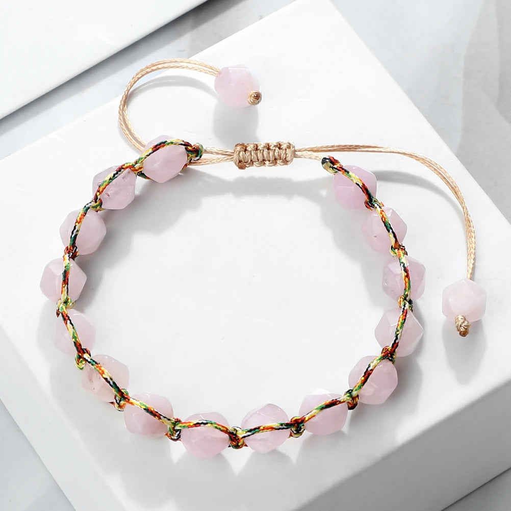 Pulsera Trama · Cuentas Bohemias
