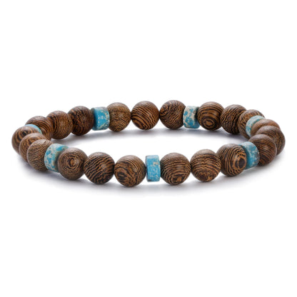 Pulsera Om · Cuentas y Colgante