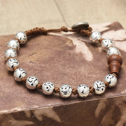 Pulsera Calabaza · Cuentas y Símbolos