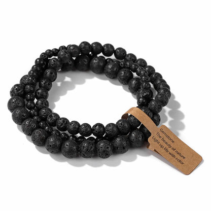Set Tres Ritmos · Pulseras de Cuentas