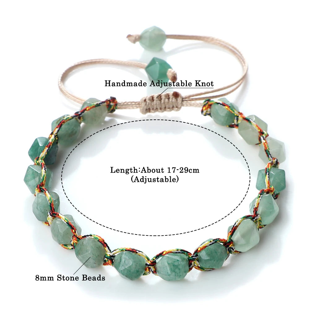Pulsera Trama · Cuentas Bohemias
