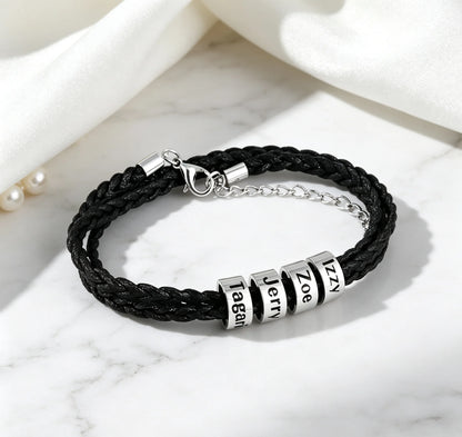Pulsera Vínculos · Trenza con Nombres