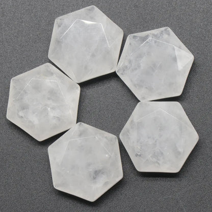 Conjunto de 10 estrellas de piedra tallada