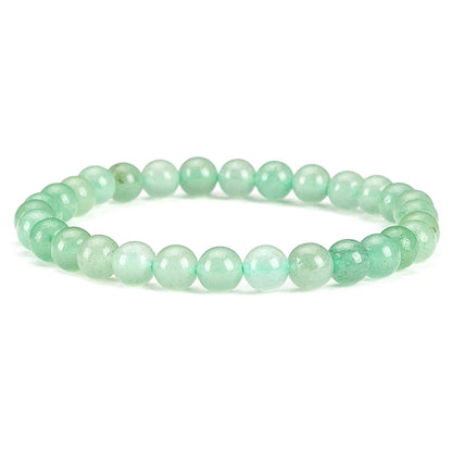 Pulseira de contas de pedra natural, com ametista, olho de tigre, cristal de quartzo e ágata, pulseiras de contas de pedras preciosas, joias para mulheres, para reiki e cura, presente para casais.