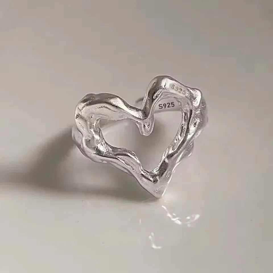 Anillo minimalista de piedra lunar