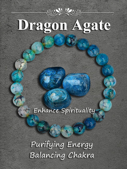 Pulsera Destino · Cuentas de Piedra