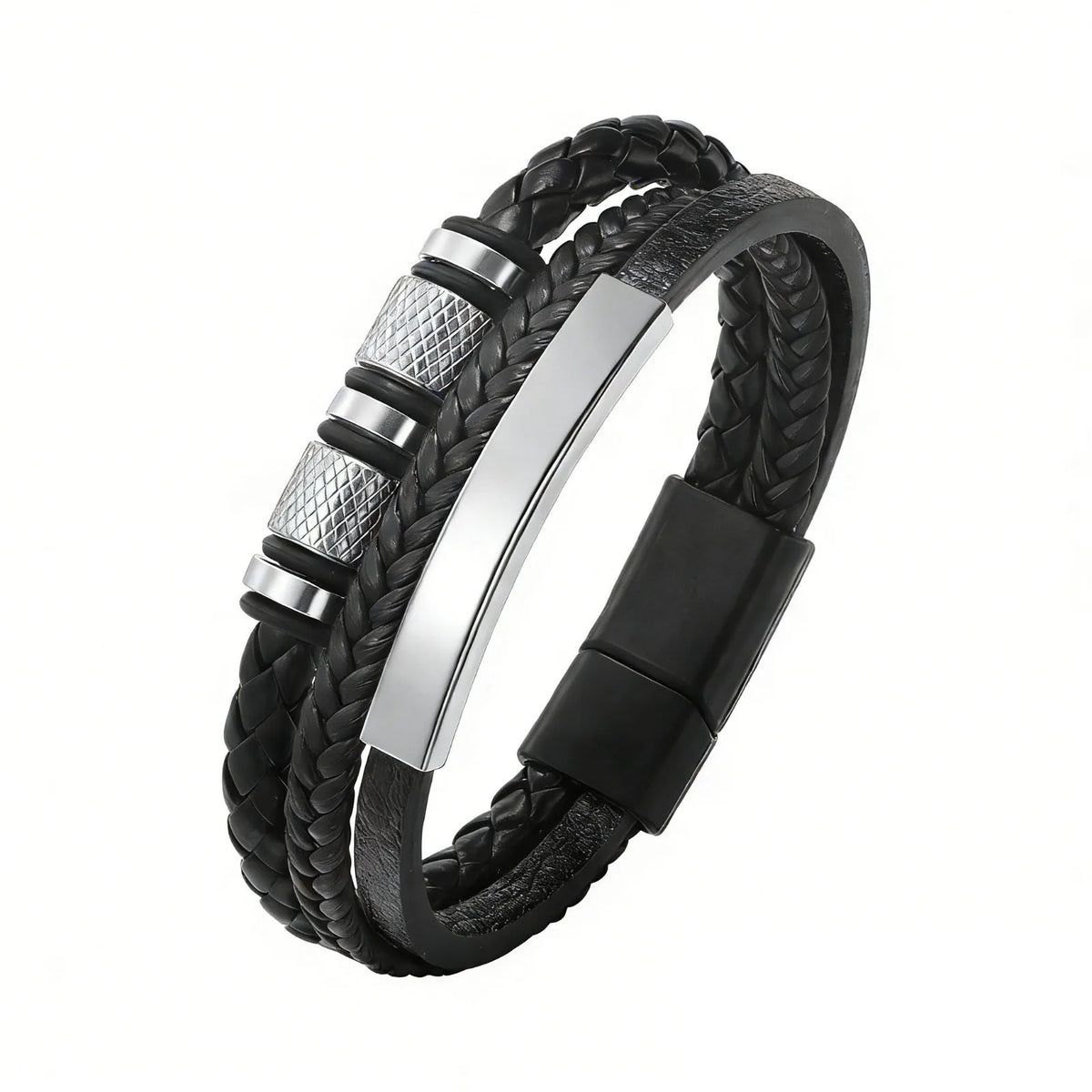 Pulsera Nudo Triple · Trenzado Personalizable