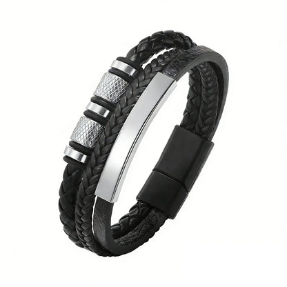 Pulsera Nudo Triple · Trenzado Personalizable