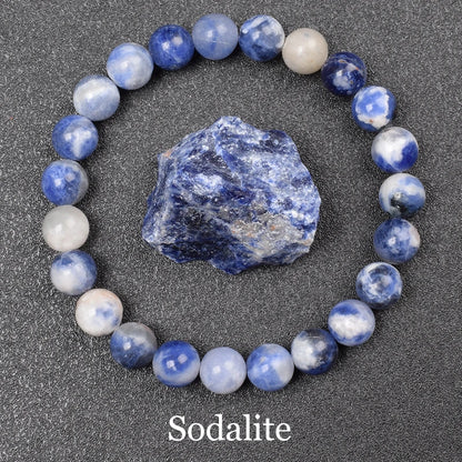 Pulsera Umbra · Cuentas Pulidas