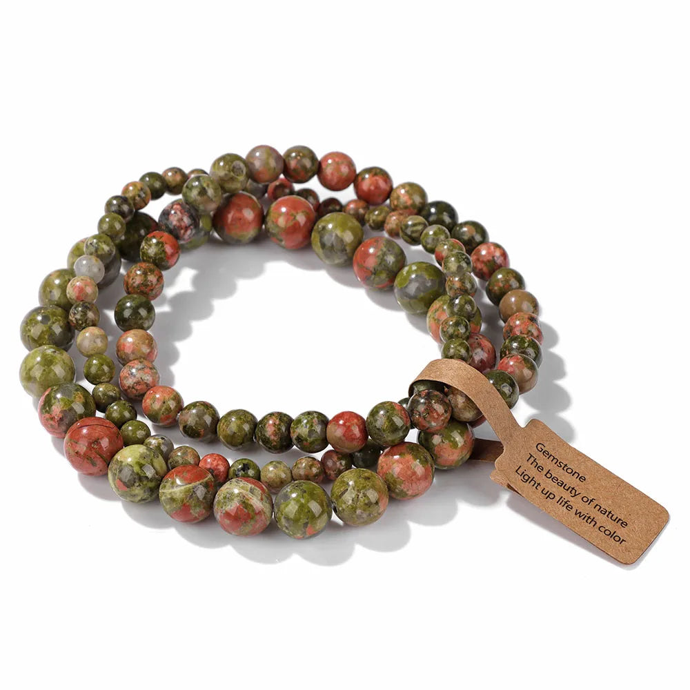 Set Tres Ritmos · Pulseras de Cuentas