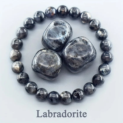 Pulsera Mareas · Cuentas de Piedra