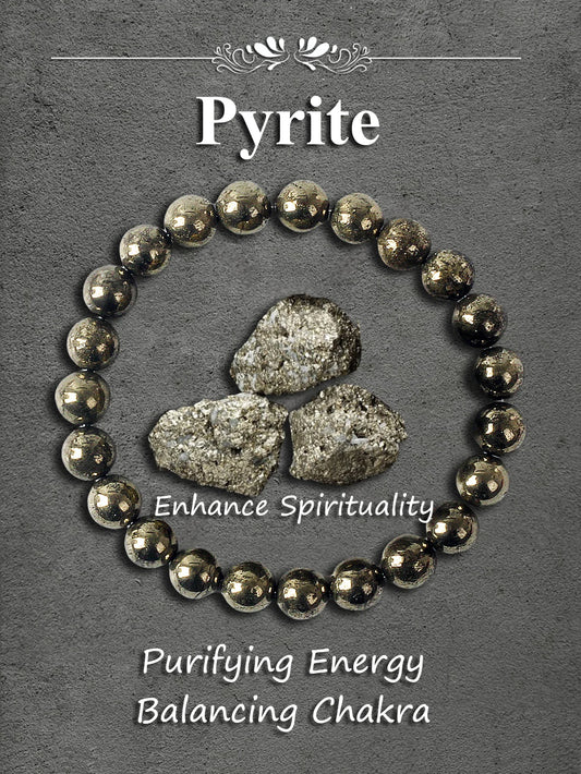 Pulsera Destino: Cuentas de Piedra. Diseño y acabado de la pieza mostrada.