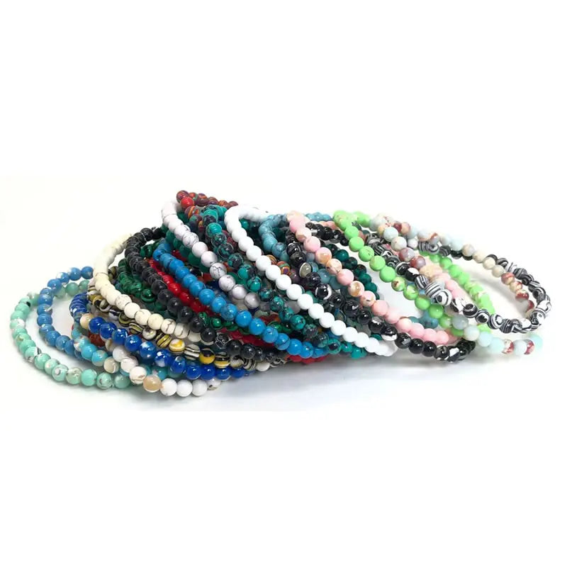 Pulsera Matiz · Cuentas de 4 mm