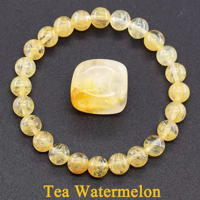Pulsera Mareas · Cuentas de Piedra