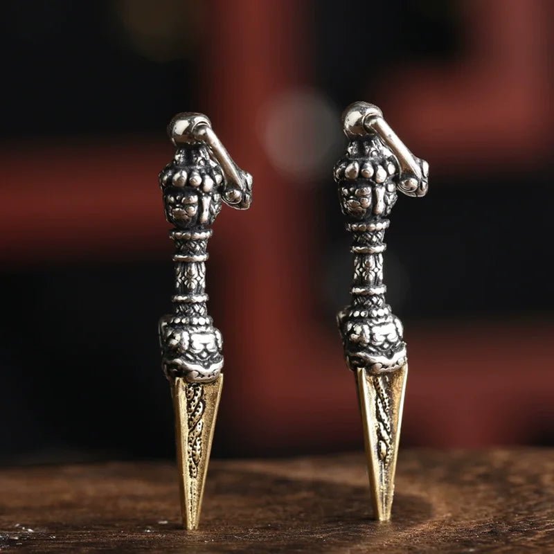 Pingente de prata esterlina 925 genuína, joias de luxo Vajra 2026, tendência personalizada, colares e pingentes personalizados para homens e mulheres P75