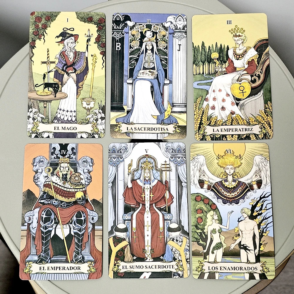 Tarot Espejo Secreto · Baraja Ilustrada