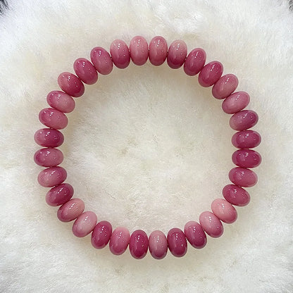 Pulsera de dos vueltas con cuentas de ábaco