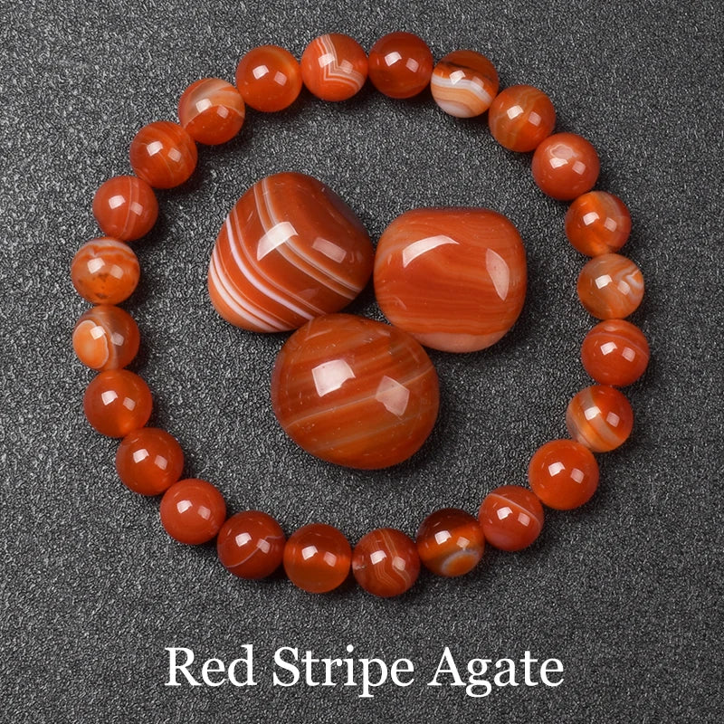 Pulsera Umbra · Cuentas Pulidas