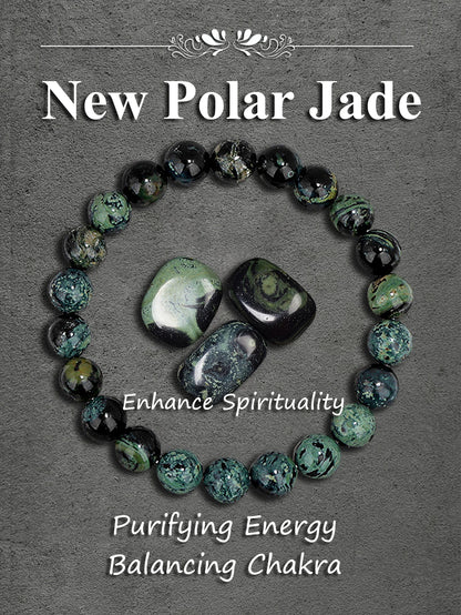 Pulsera Destino · Cuentas de Piedra