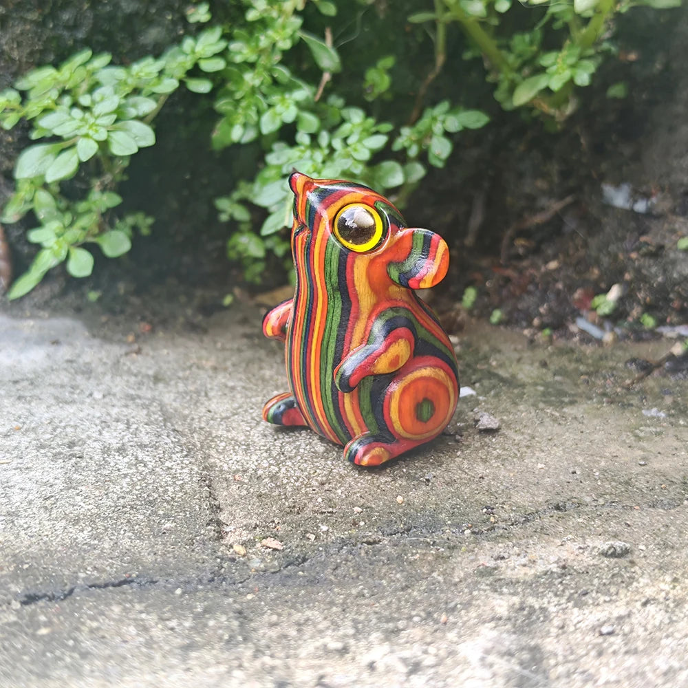 Figura Ratón Arcoíris · Miniatura