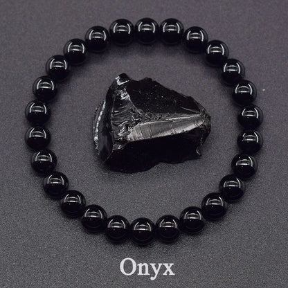 Pulsera Aura · Cuentas de Piedra