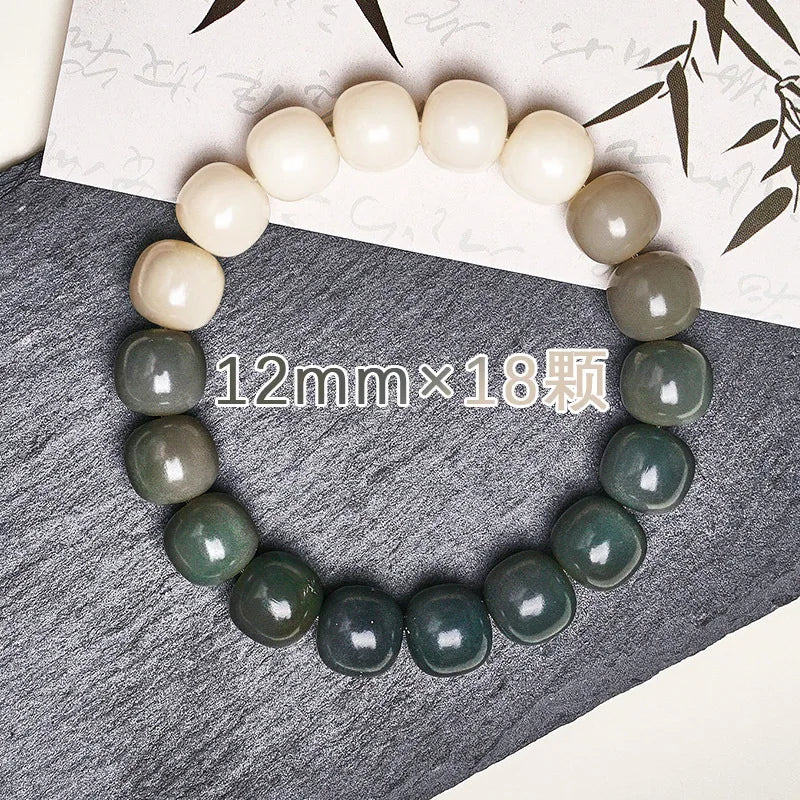 Pulsera Bodhi de cuentas en degradado