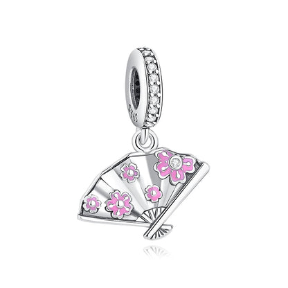 Pingentes de Prata Esterlina 925 Gato da Sorte Ano Novo Chinês Contas para Pulseiras e Colares Femininos Joias