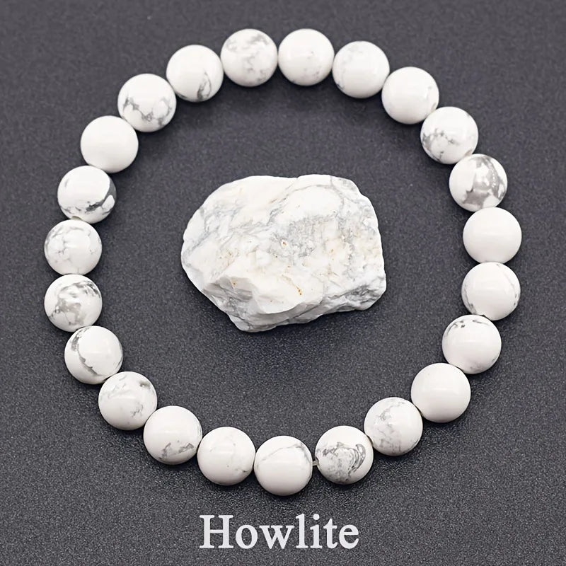 Pulsera Mareas · Cuentas de Piedra