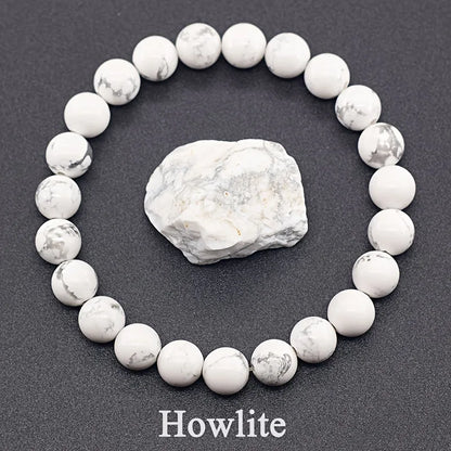 Pulsera Mareas · Cuentas de Piedra