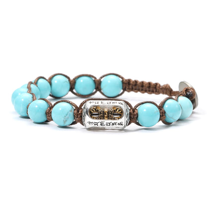 Pulsera Centro · Cuentas y Detalle Metálico